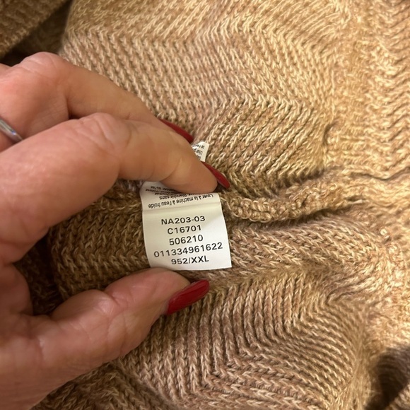 50%off w♥️ New Chaps Ralph Lauren XXL Knit Pullover Sweater Crest  Dead Stock - Picture 9 of 10